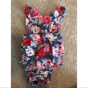 Baby Gap Floral Romper